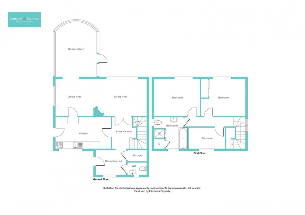 Floorplan for Nottingham Road, Lowdham