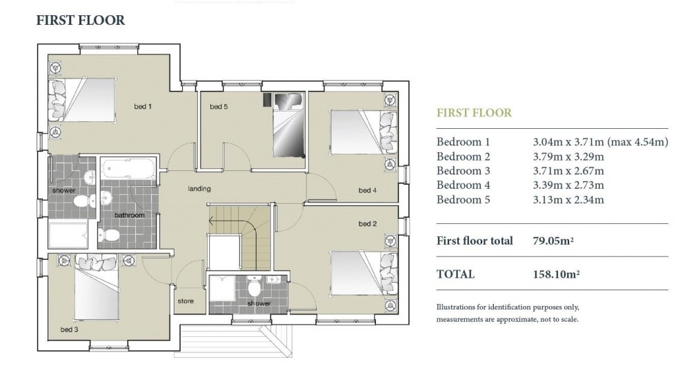 Floorplan for Plot 10, Orchard View, Burton Joyce NG14