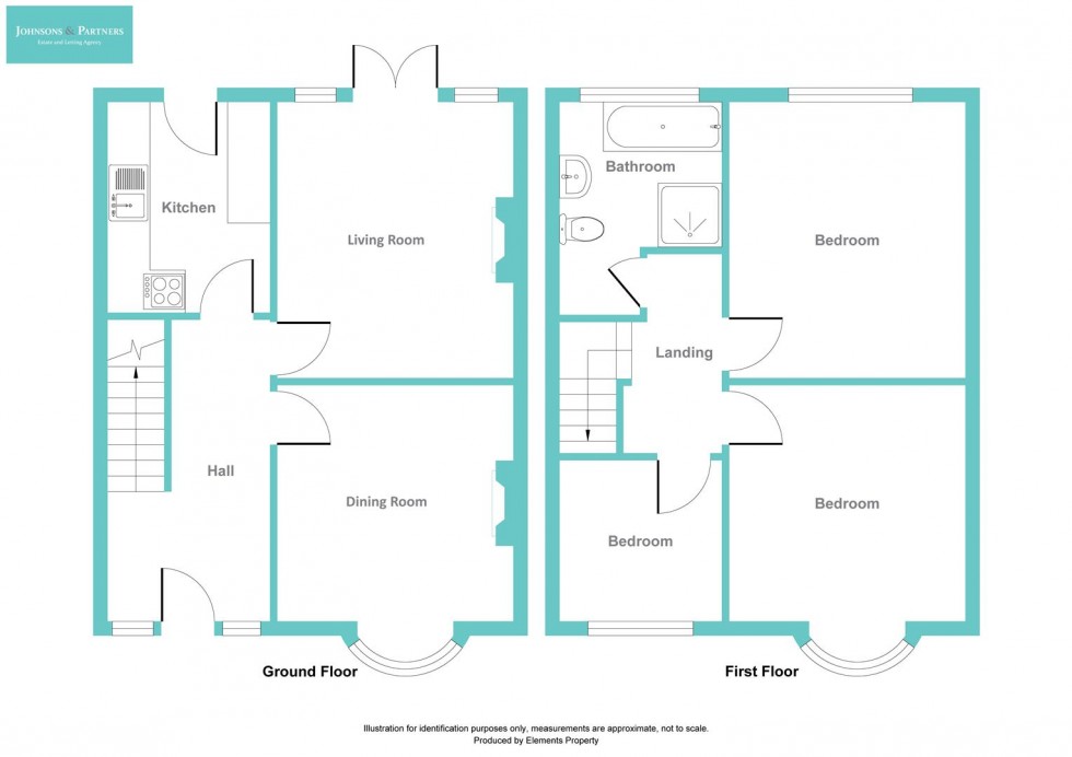 Floorplan for Brooklands Drive, Gedling