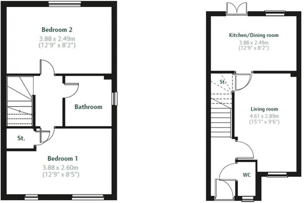 Floorplan for Kingfisher Road, Stoke Bardolph, Burton Joyce