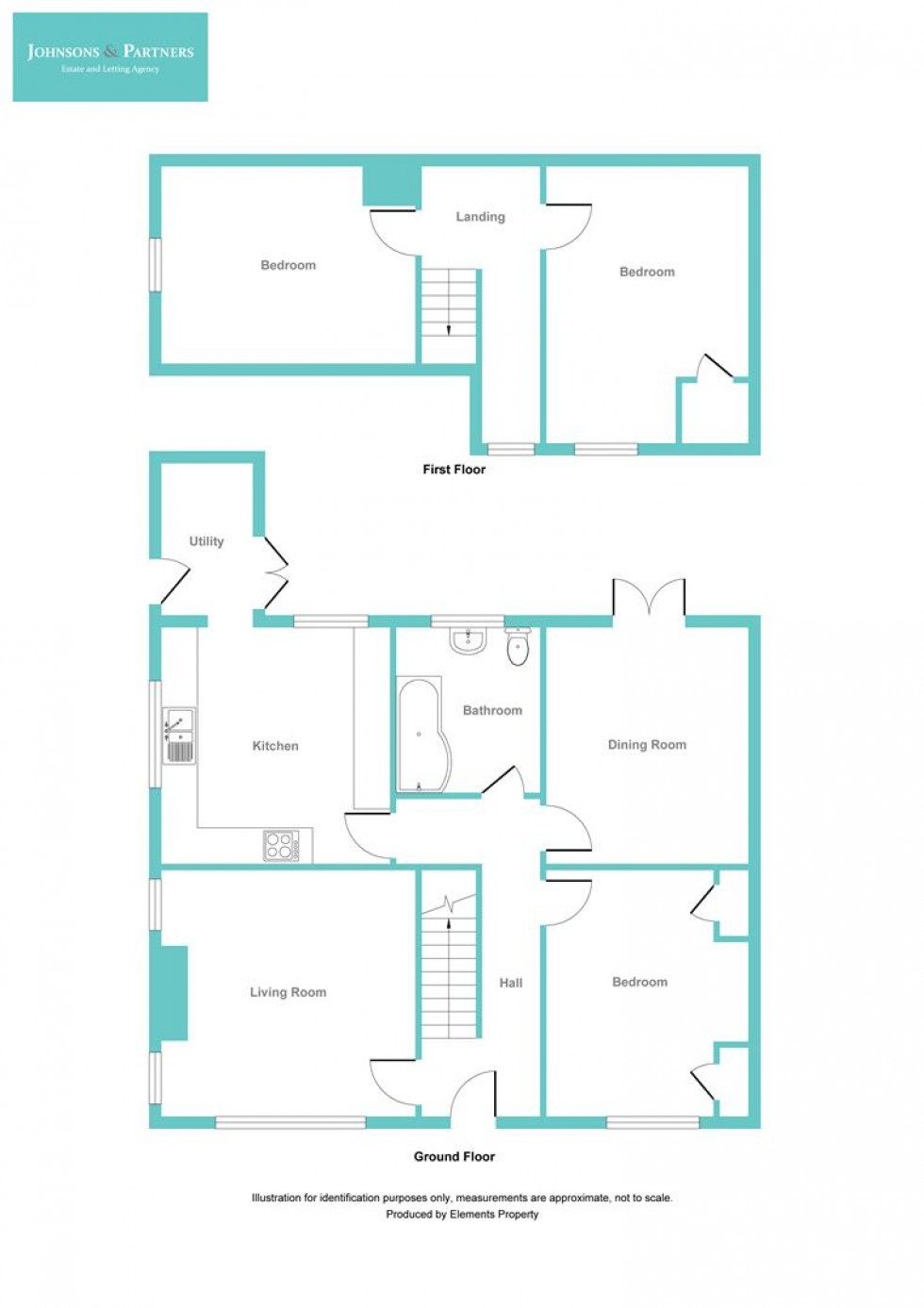 Floorplan for Broadmead, Burton Joyce, Nottingham