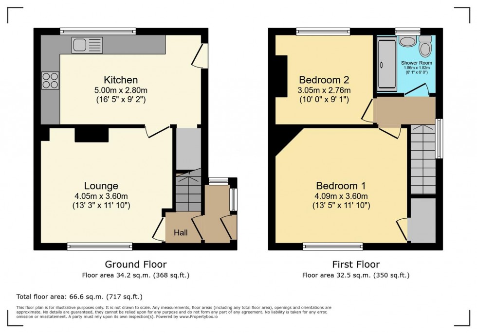 Floorplan for Trenchard Close, Newton