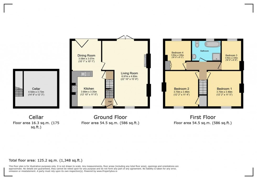 Floorplan for Chesterfield Street, Carlton, Nottingham
