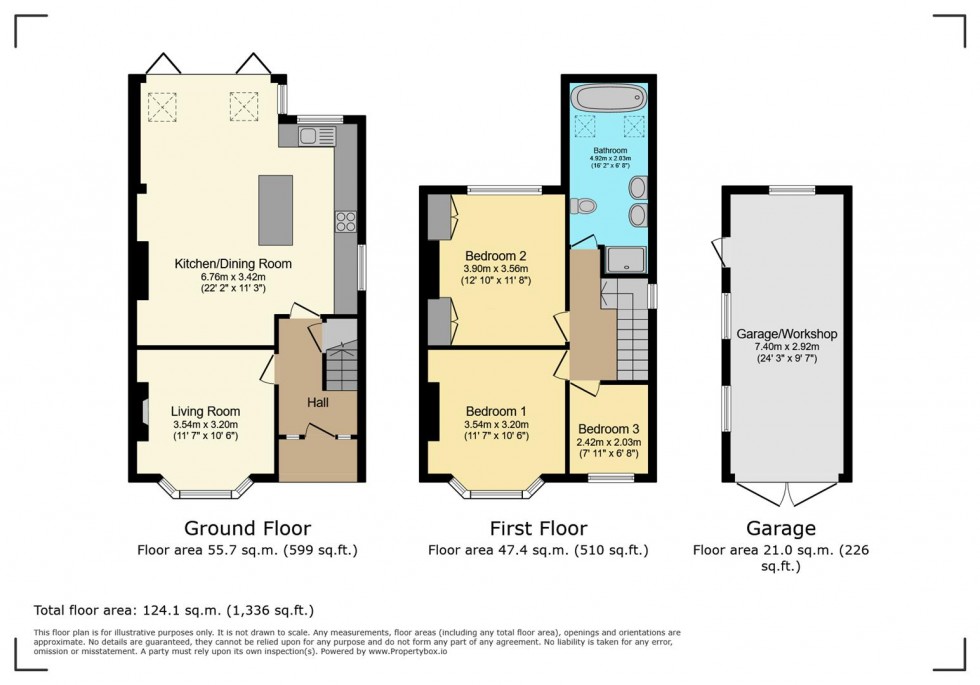 Floorplan for Church Road, Burton Joyce, Nottingham