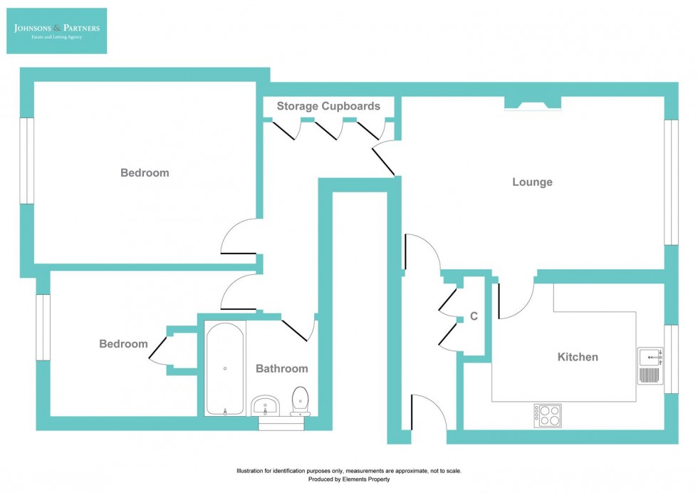 Floorplan for Highclere Drive, Carlton, Nottingham