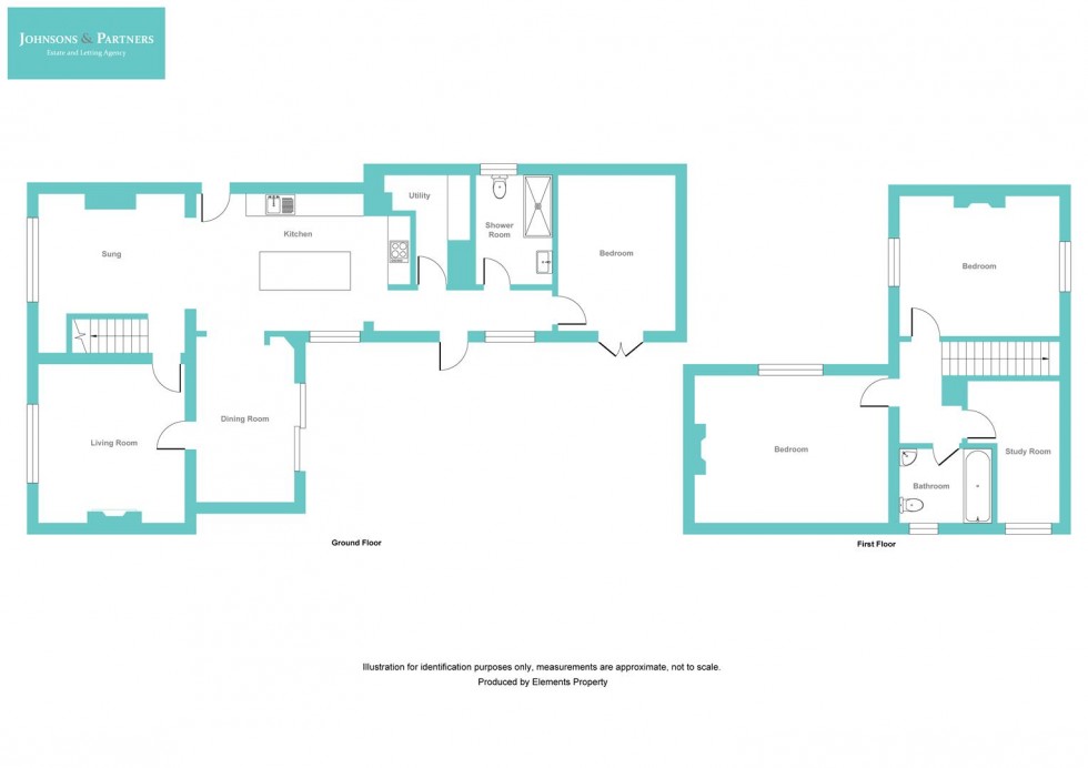 Floorplan for Main Street, Lowdham NG14 7BD