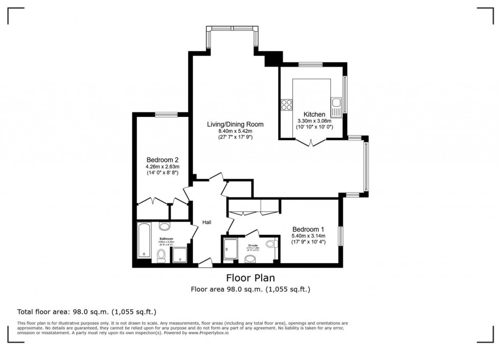 Floorplan for Shaftesbury Avenue, Burton Joyce
