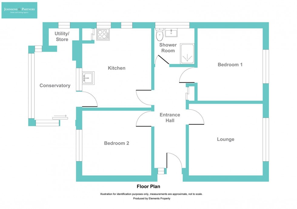 Floorplan for Belper Avenue, Carlton, Nottingham