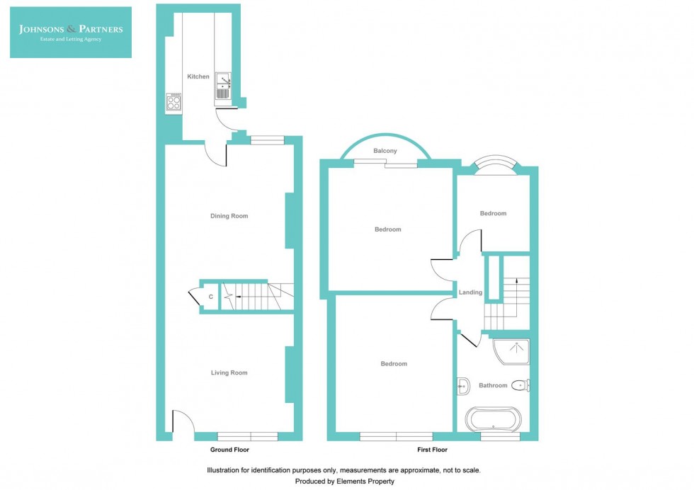 Floorplan for Bulcote Drive, Burton Joyce NG14 5AZ