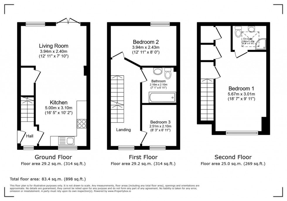 Floorplan for Carlton Hill, Carlton, Nottingham