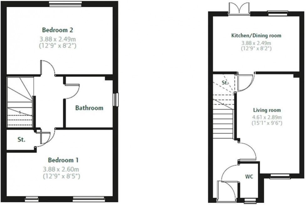 Floorplan for Kingfisher Road, Stoke Bardolph, Burton Joyce, Nottingham