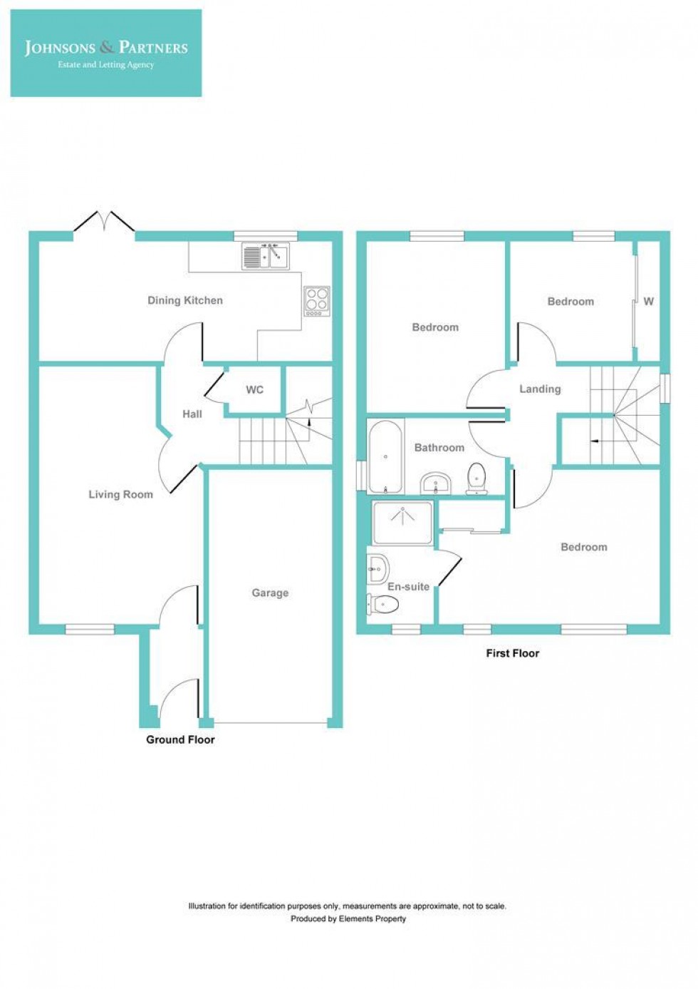 Floorplan for Coot Way, Stoke Bardolph, Burton Joyce NG14