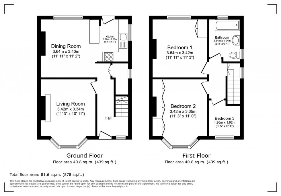 Floorplan for George Road, Carlton, Nottingham