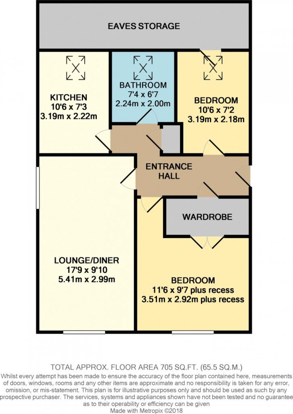 Floorplan for Hooton Road, Carlton, Nottingham