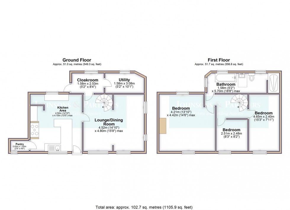 Floorplan for Main Street, Burton Joyce NG14