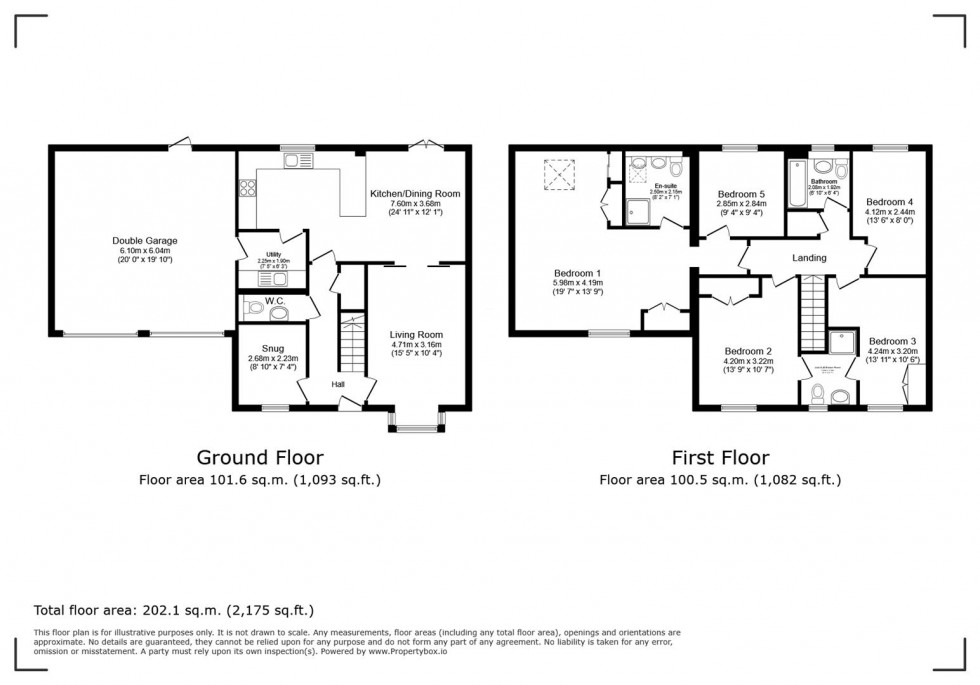 Floorplan for Mill Field Close, Burton Joyce, Nottingham