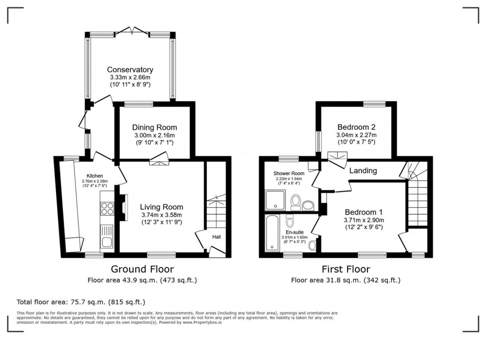 Floorplan for Old Main Road, Bulcote NG14