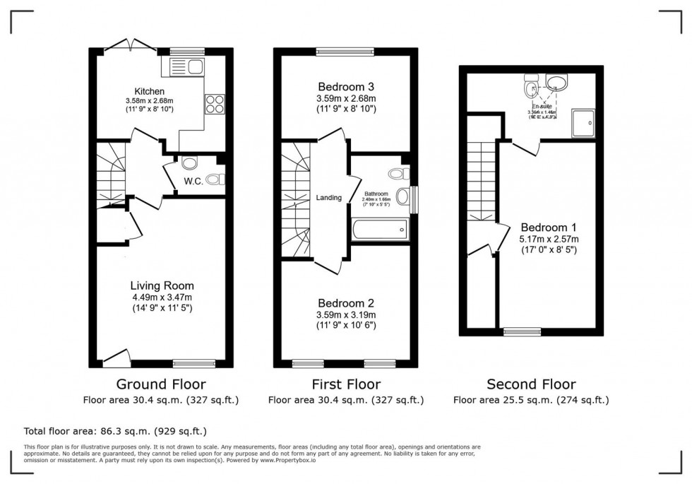 Floorplan for Ruddy Road, Stoke Bardolph, Burton Joyce, Nottingham
