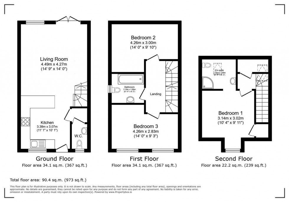 Floorplan for Crookdole Lane, Calverton, Nottingham