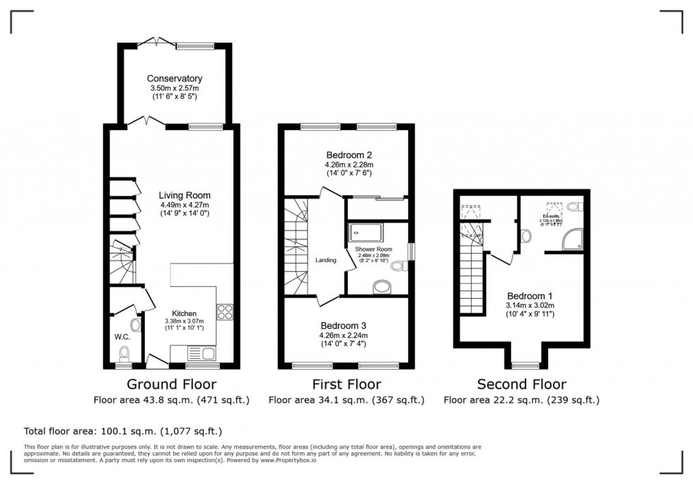 Floorplan for Crookdole Lane, Calverton, Nottingham