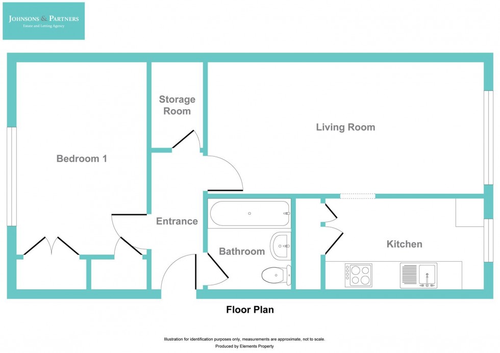Floorplan for Queens Avenue, Gedling, Nottingham