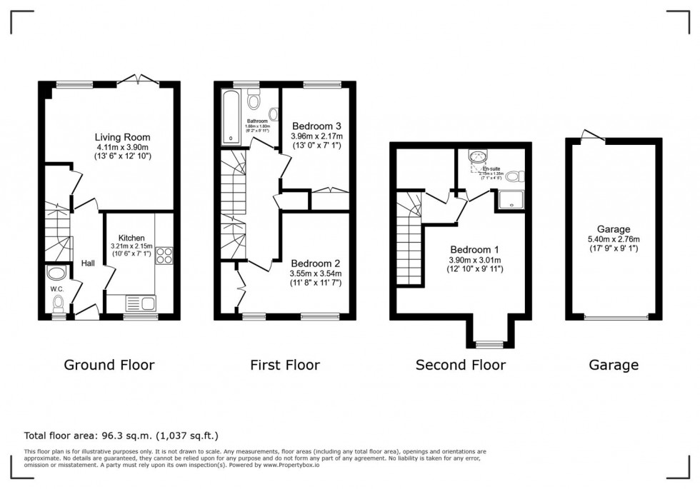 Floorplan for Paton Court, Calverton NG14
