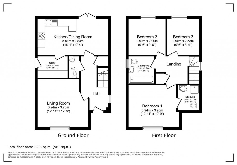Floorplan for Scoter Road, Stoke Bardolph, Burton Joyce, Nottingham