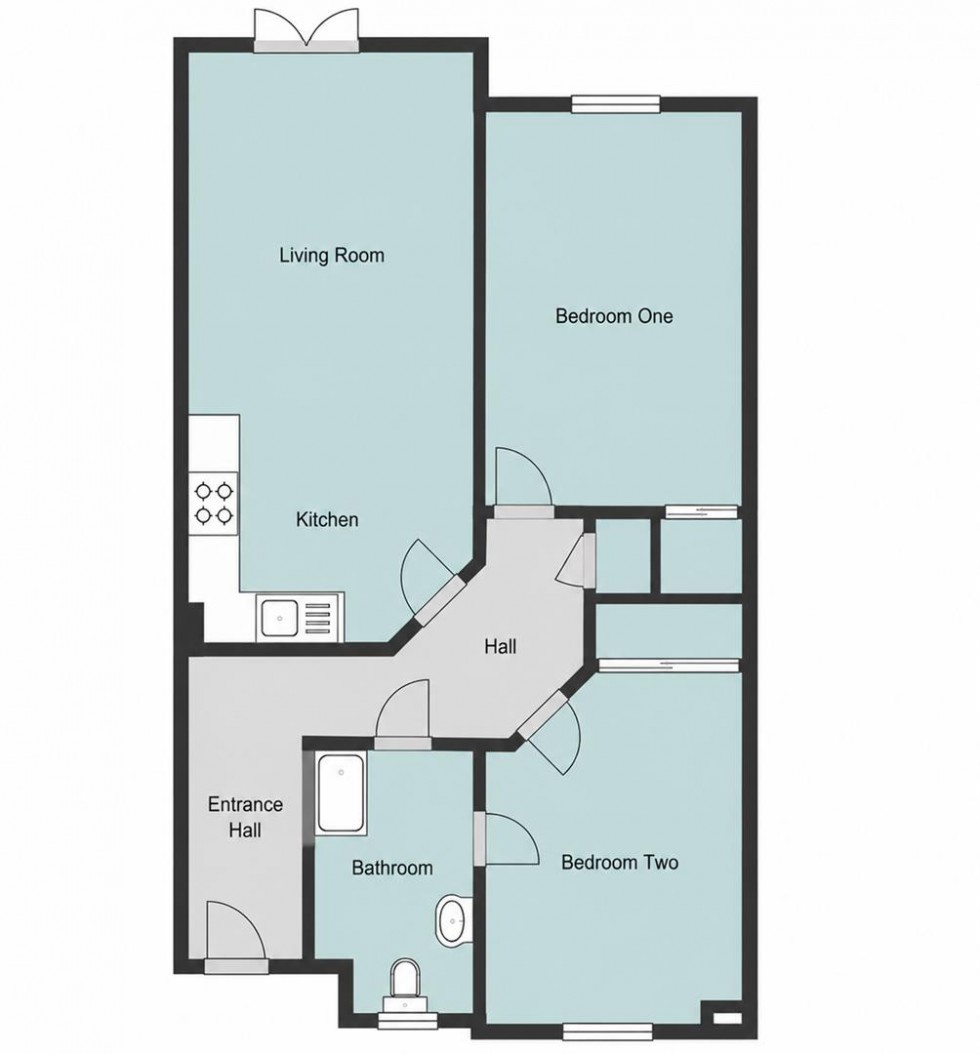Floorplan for Plains Road, Mapperley, Nottingham NG3